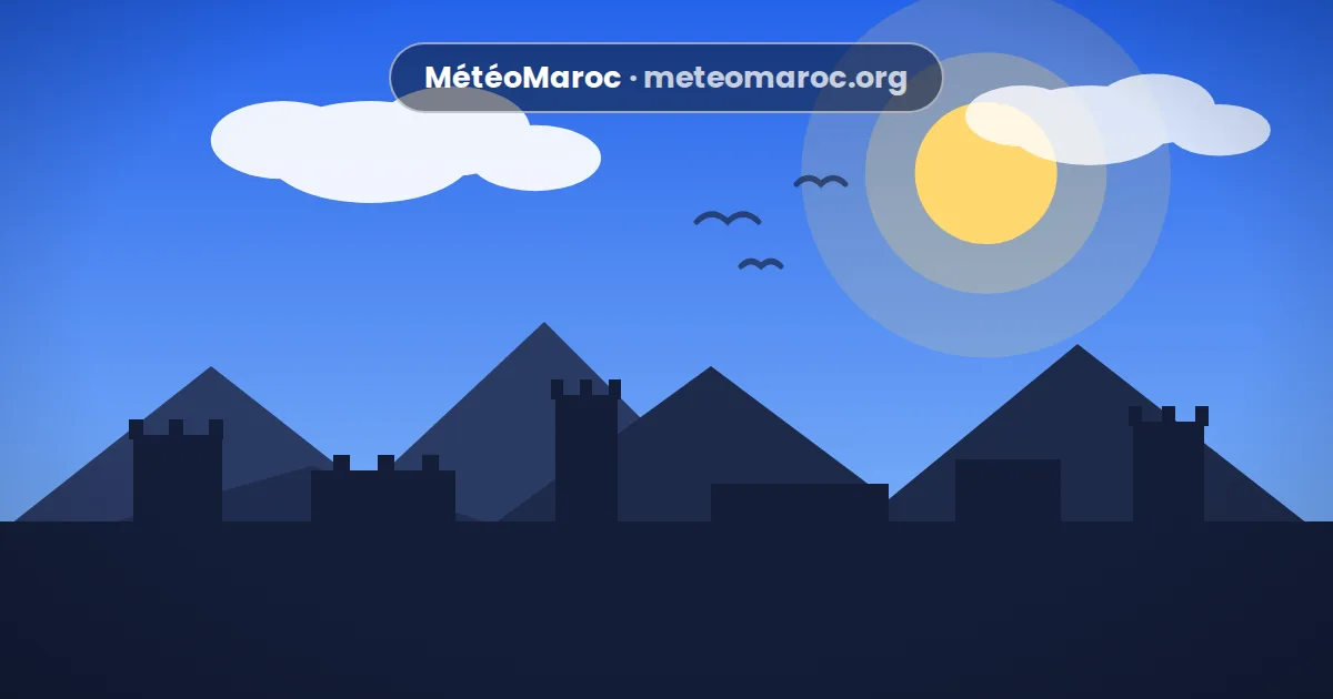 Climat de Chefchaouen mois par mois : la perle bleue du Rif