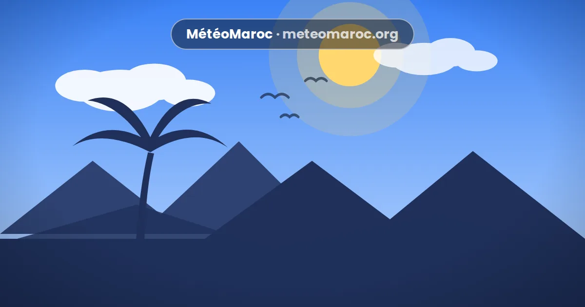 Climat de Béni Mellal mois par mois : au pied de l'Atlas